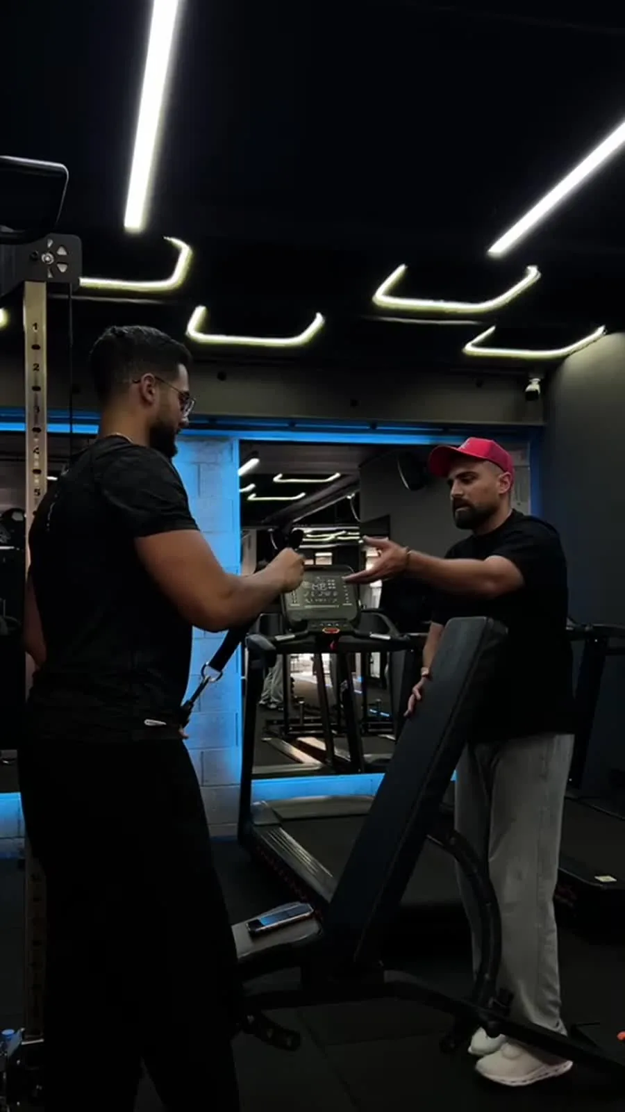 Performance coaching in the gym